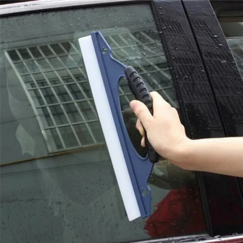 Non-Scratch Flexible Soft Silicone Handy Squeegee Car Wrap Tools Water Window Wiper Drying Blade Clean Scraping Film Scraper