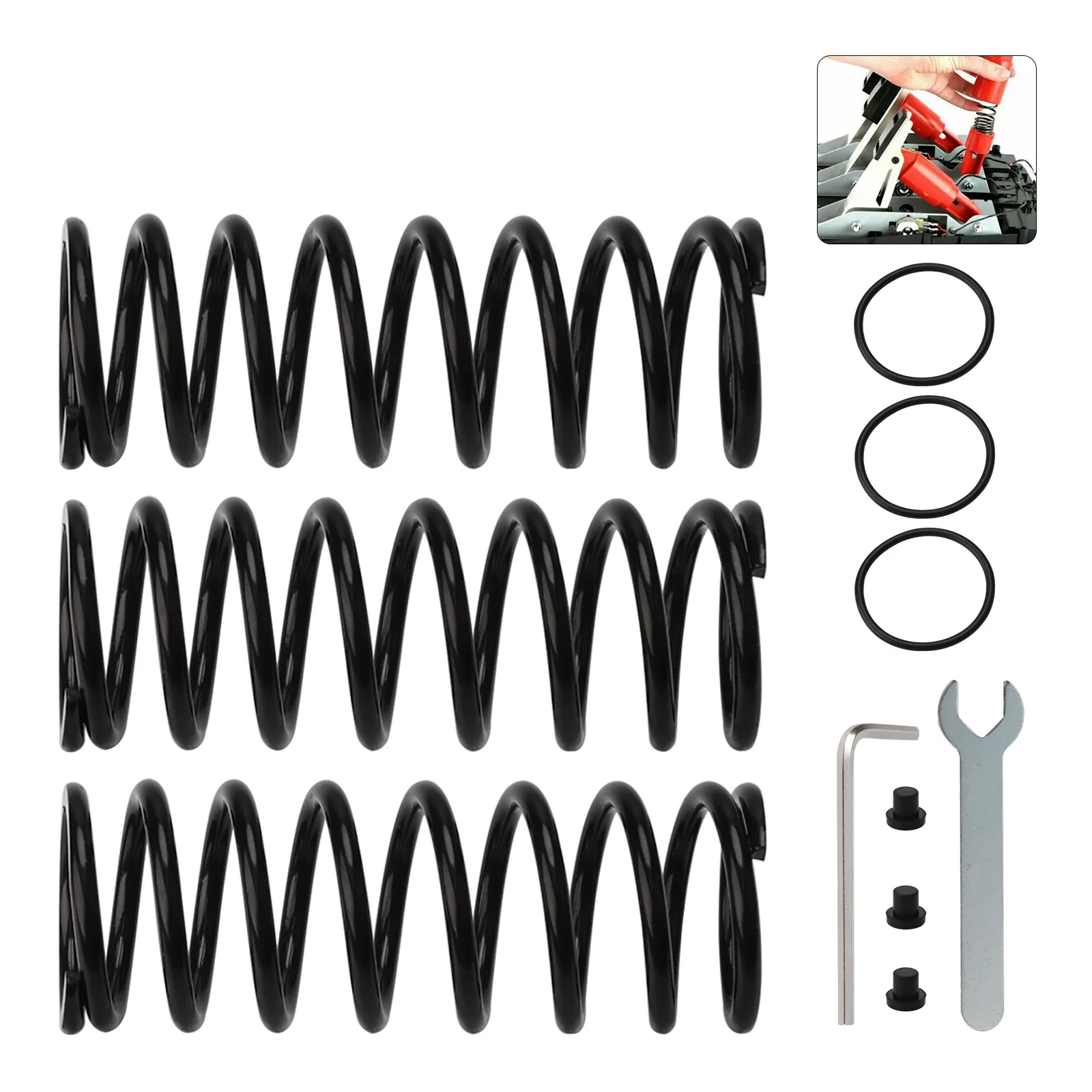 Nuovo Kit Molla Pedale Freno 3 Pezzi Per Logitech G25 G27 G29 G920 Kit Molla Pedale Acceleratore E Frizione Con Strumento