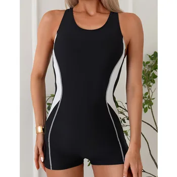 Summer Sexy One Piece Swimsuits Closed Women Swimwear Sports Push Up Swimming Wear Body Bathing Suit Beachwear Pool Bather 2026 1