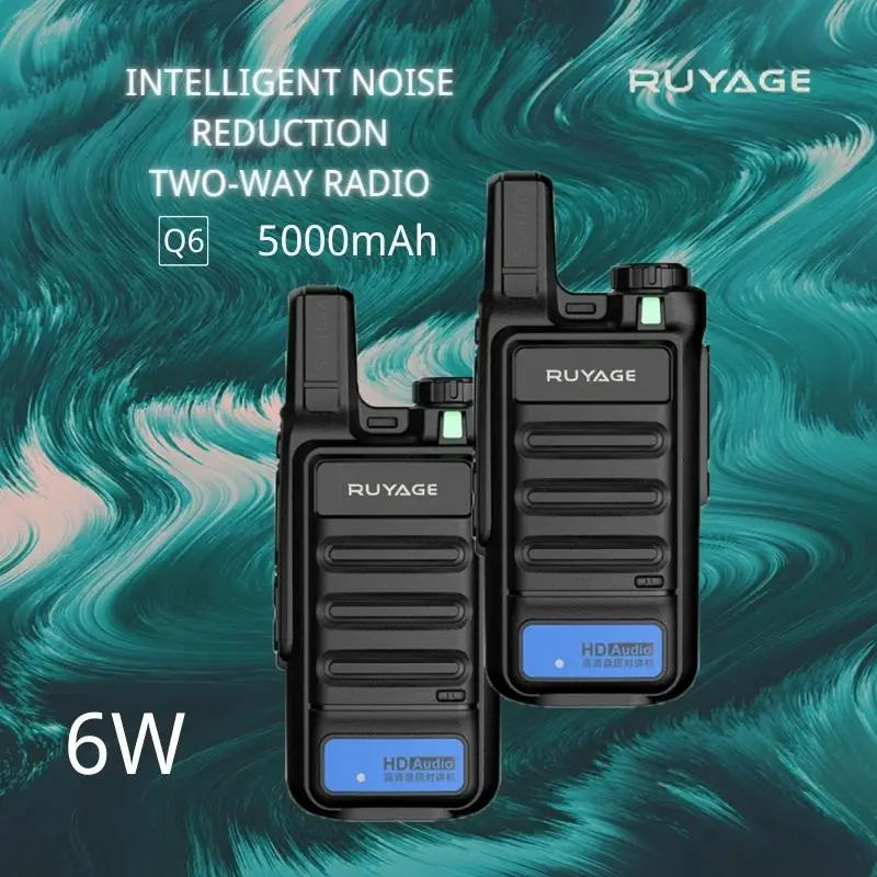 Pmr 446 Walkie Talkie Radio Di Comunicazione Con Riduzione Del Rumore Intelligente Walkie Talkie Professionale Ricetrasmettitore Radio Bidirezionale