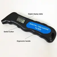 Handheld Digital Car Tire Air Pressure Monitor LCD Display Manometer Barometers Tester Universal For Car Truck Motorcycle Bike - Image 4