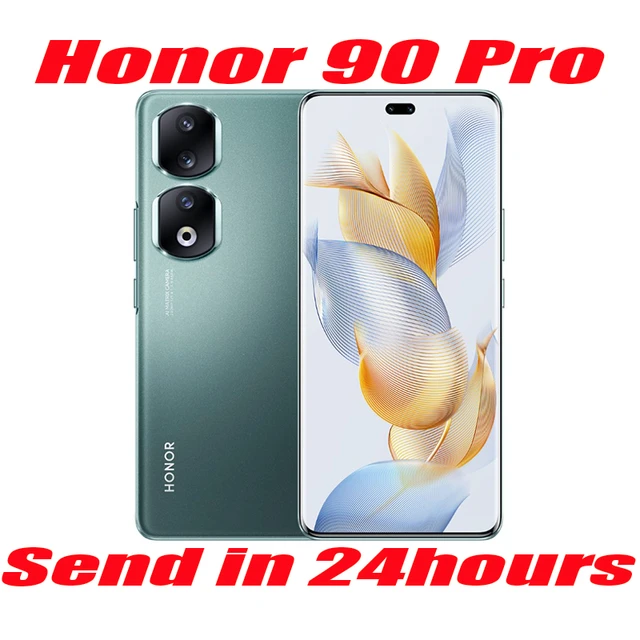 Official HONOR 90 Pro 5G Snapdragon 8+ Gen 1 200MP Main Camera 5000mAh 100W  SuperCharge 6.78 Inch Screen 120Hz Androi