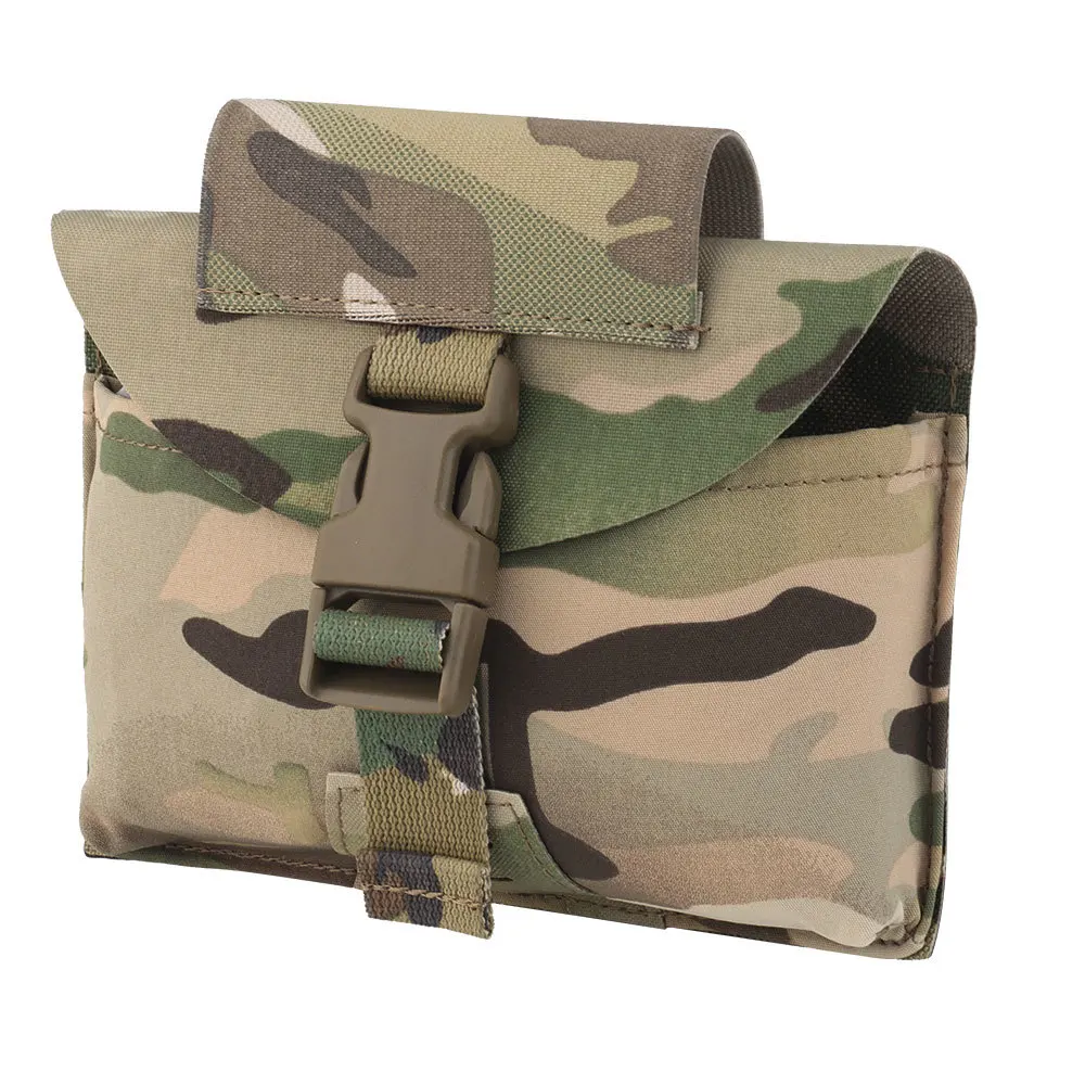 DULIFAS IFAK-Sac de premiers secours individuel en poudre, poche militaire en glaçure médicale MOLLE avec support de garrot, équipement pour tartes