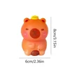 Capybara Squeeze Toy Cute Cartoon Fidget Toy Pinch Kneading Toy Decompression Toy Kid Party Favor 6