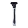 (1 Shaver Holder+6 Replacement Heads) 6-Layers Blade Manual Shaver Safety Razor For Men Barber Shaving Tool Body Hair Removal 5