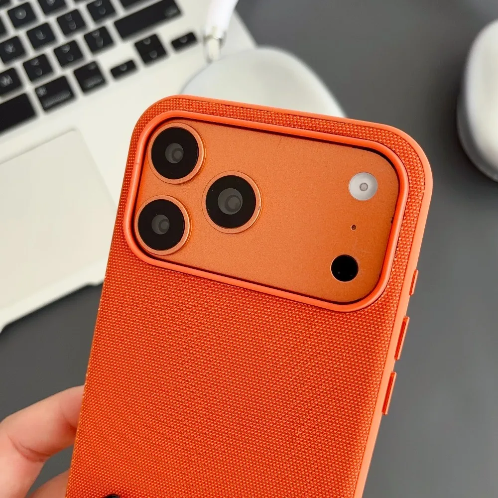 New TechWoven Magnetic Phone Case for IPhone 17 Air 16 15 14 13 Pro Max With Camera Button For Official Magsafe Protect Cover 6