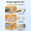 Gyroor Adjustable Stand Hammock - 600lb Capacity Stylish Hammock Bed with Storage Bag for Outdoor Relaxation