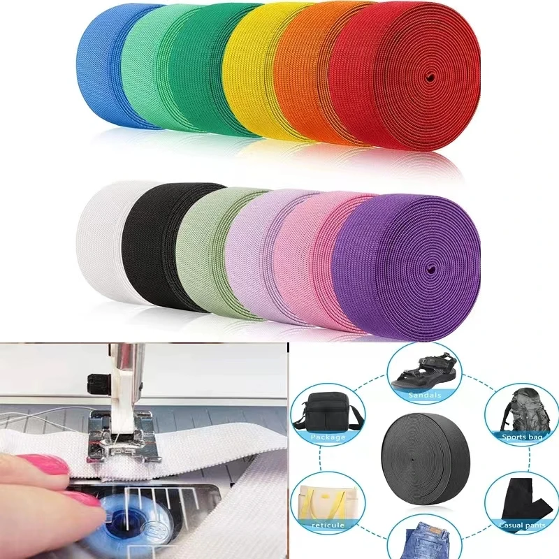 Colorful High-Elastic Latex Knitted Bands