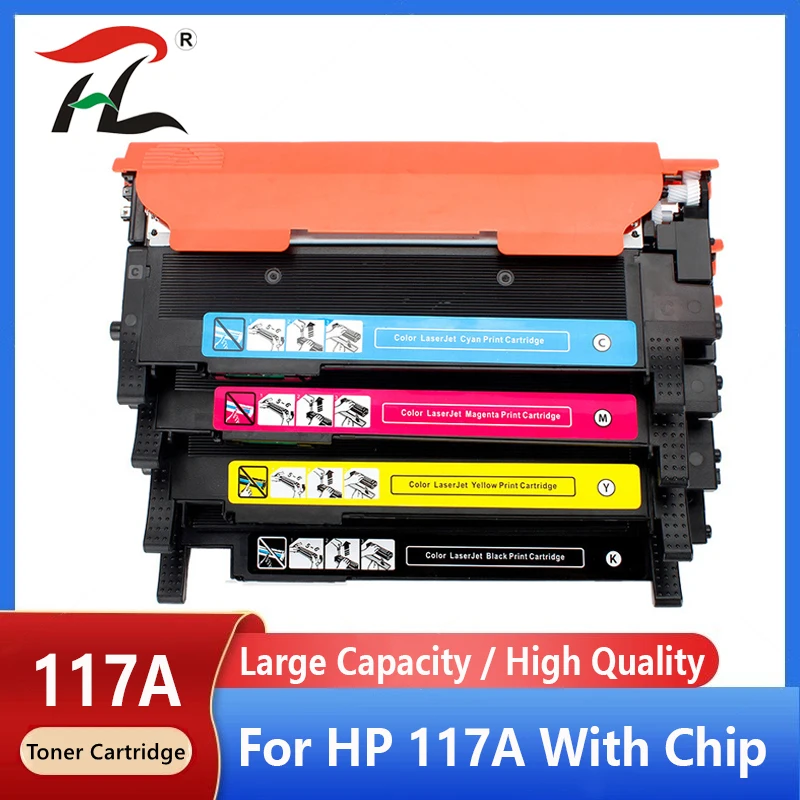 Csd 4 Pezzi Sostituire Per Cartuccia Toner Hp 117A Hp 117A Con Nuovo Chip Per Laserjet 150A 150Nw 178Nw 179Fnw