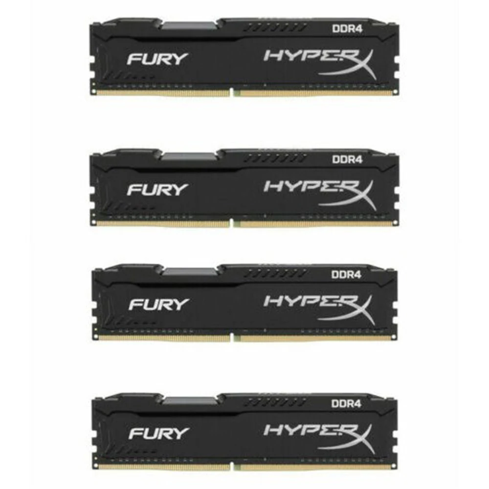 Desktop Memory Hyperx 4GB 8GB 16GB 32GB 2133MHz 2400MHz 2666MHz 3200MHz DIMM DDR4 PC4-21300 25600 19200 RAM FURY