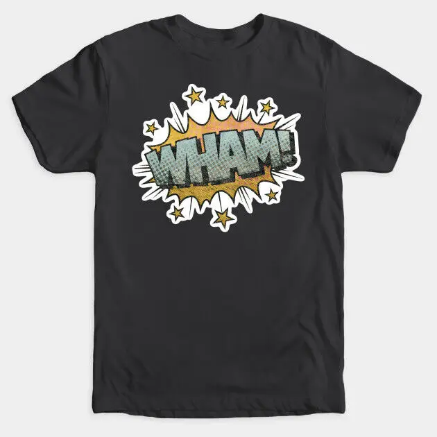 T-Shirt Unisex In Cotone S-5Xl Wham George Michael & Andrew Ridgeley Make It Big