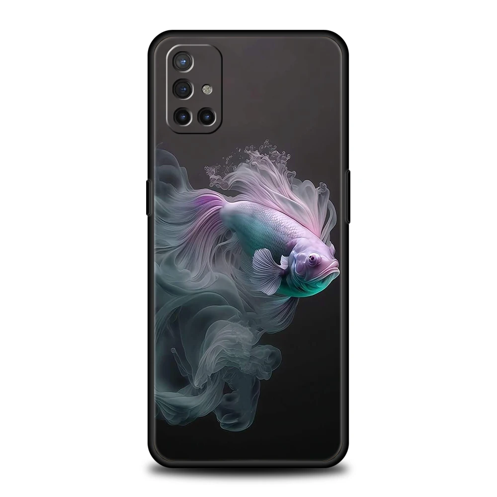 Charming Fish Design Silicone Phone Case Cover