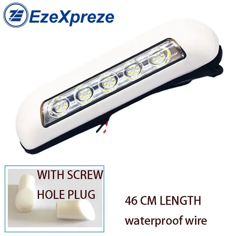 12V Rv Led Tenda Da Sole Portico Luce Impermeabile Camper Caravan Lampade Da Parete Per Interni Light Bar Van Camper Trailer Lampada Esterna