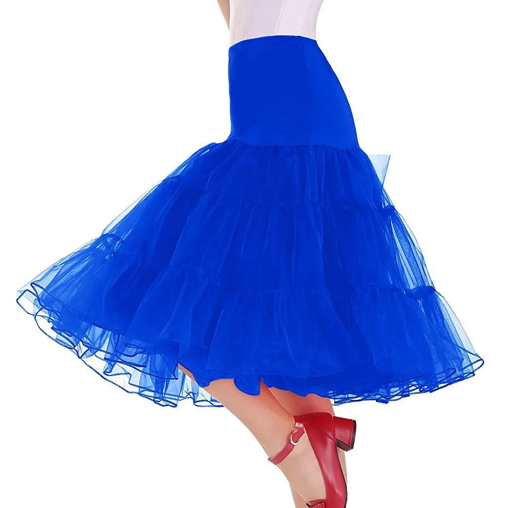 Кружевное платье для женщин, юбка-пачка без капюшона, короткая юбка-подъюбник, Женская юбка из кринолина