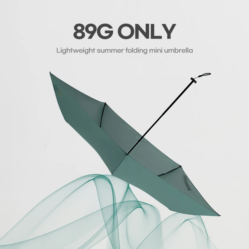Summer 89G Mini Parasol Umbrella Woman Portable Fold Pencil Umbrella Protection UV Sun Cute Umbrella Outdoor  4