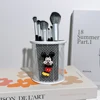 Disney Mickey Black and White Cartoon Pattern Pencil Holder, Metal, Minnie Fan's Study Organizer Birthday Gift 4