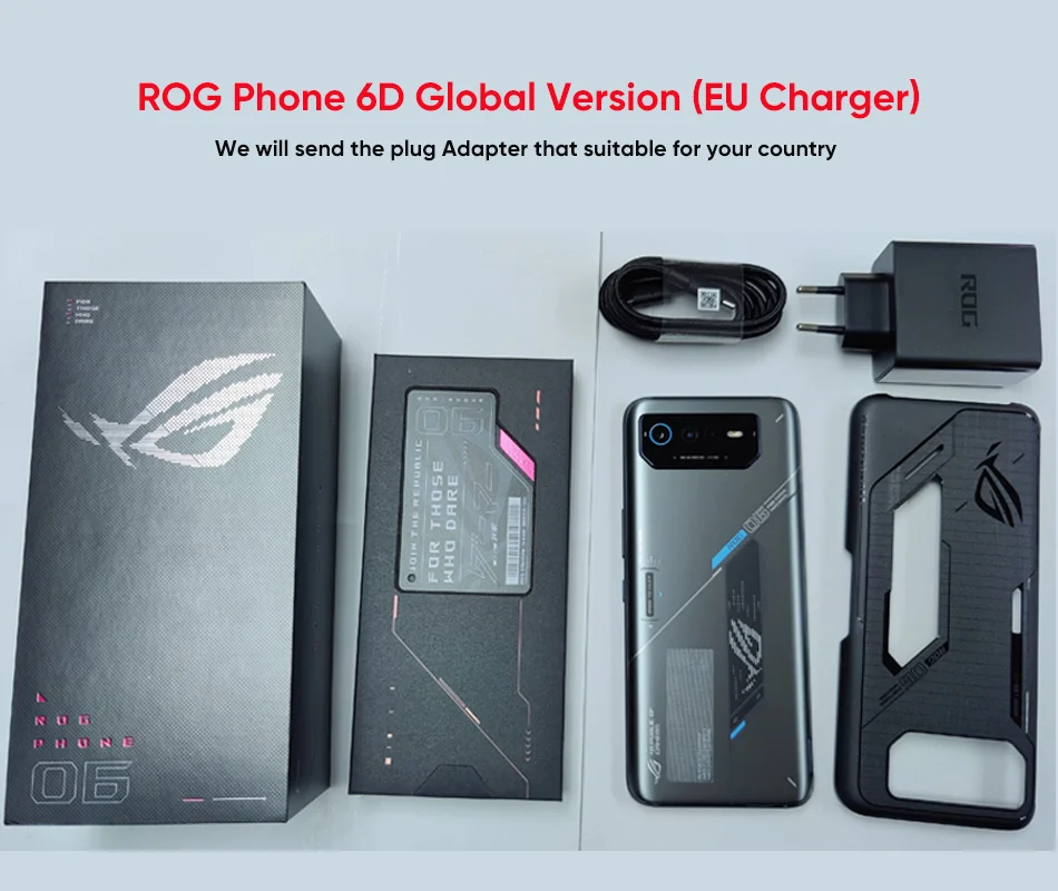 Global Version ASUS ROG Phone 6D MediaTek Dimensity 9 5G Gaming