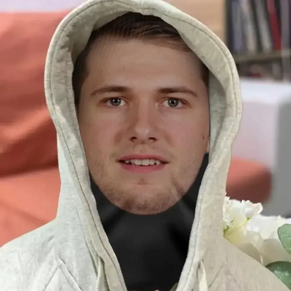 3D Printed Full Face Visual Mask Elastic Mesh Mask Cosplay Headwear For Men Women Party Simulation Fashion Hat Headgear Props