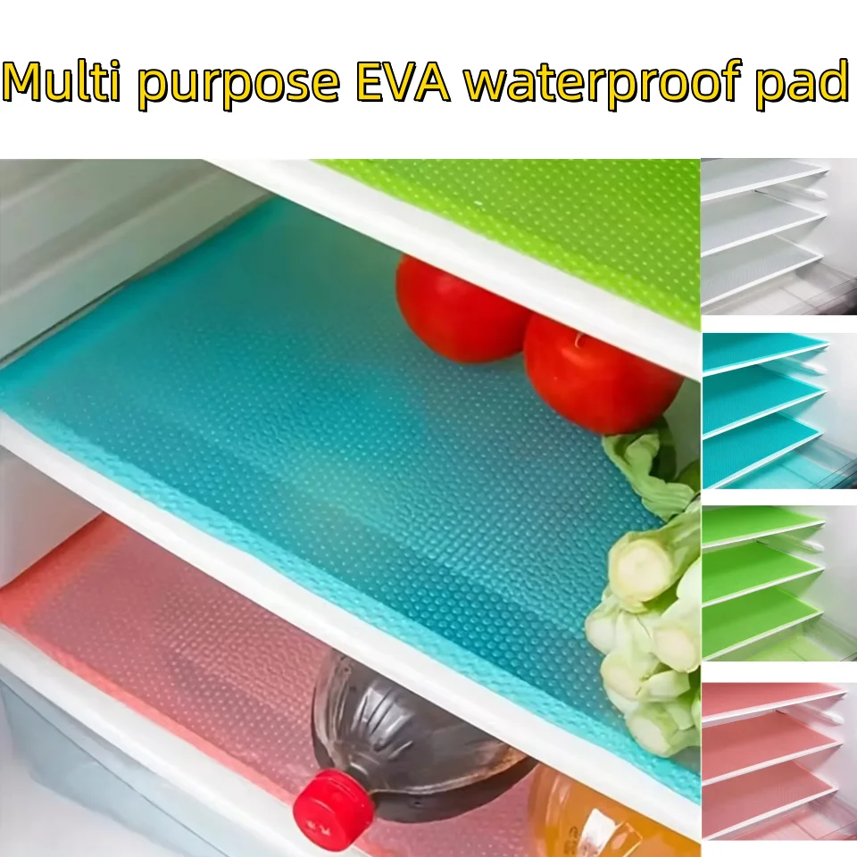 Washable EVA waterproof refrigerator liner matmold proof kitchen matoil proof cabinet drawer matinsulated refrigerator mat