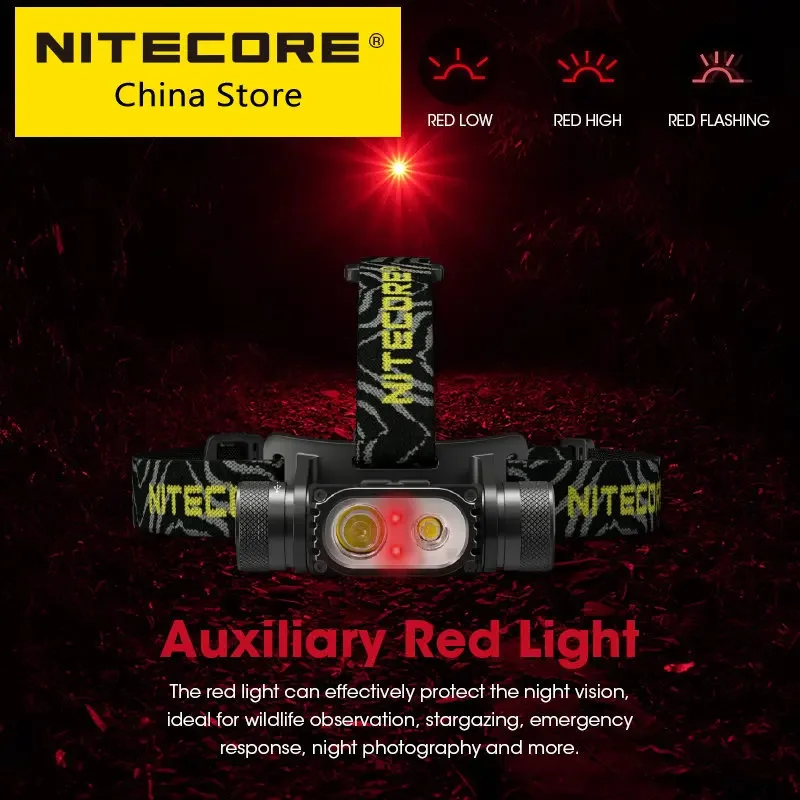 NITECOREHC68LEDHeadlamp2000LumenUSBRechargeableHeadlightAdjustableSpotlightFloodlightDualBeam,18650Li-ionBattery-AliExpress39