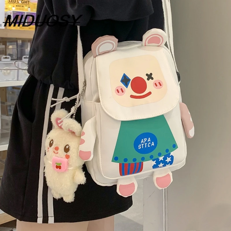 

Women's Canvas Small Bag 2023 New Fashion Ins Korean Style All-Match Mobile Phone Bag Vintage Style Cute Student Messenger Bag