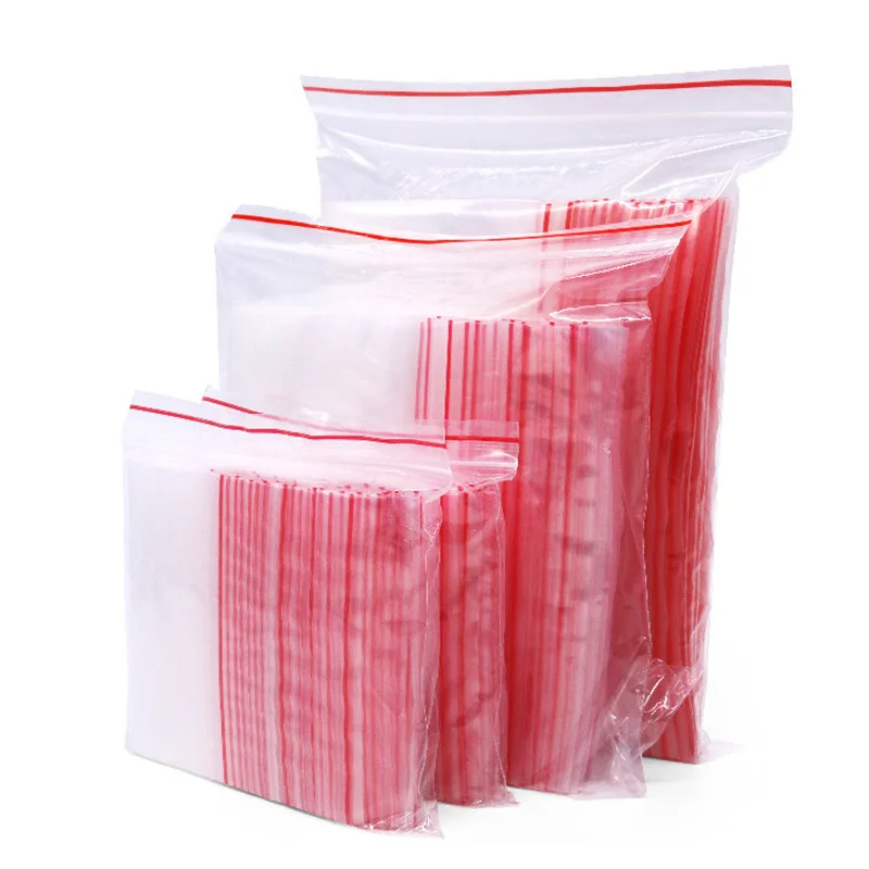 Small Zip Lock Plastic Bags Reclosable Transparent Bag Vacuum Storage Bag Clear Bags Ziplock Food Storage Bags plastic zip bag