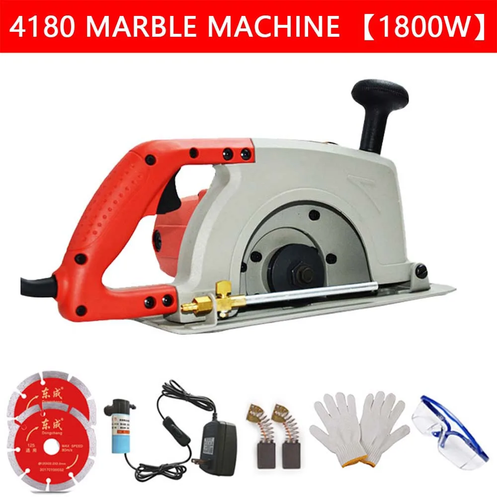 4180 Cutting Machine 1800w High Power 180mm Industrial Grade Professional Stone Concrete Cutting Machine professional amplifier pure post stage digital amplifier power subwoofer speaker amplifier barstage 2 channels 1800w