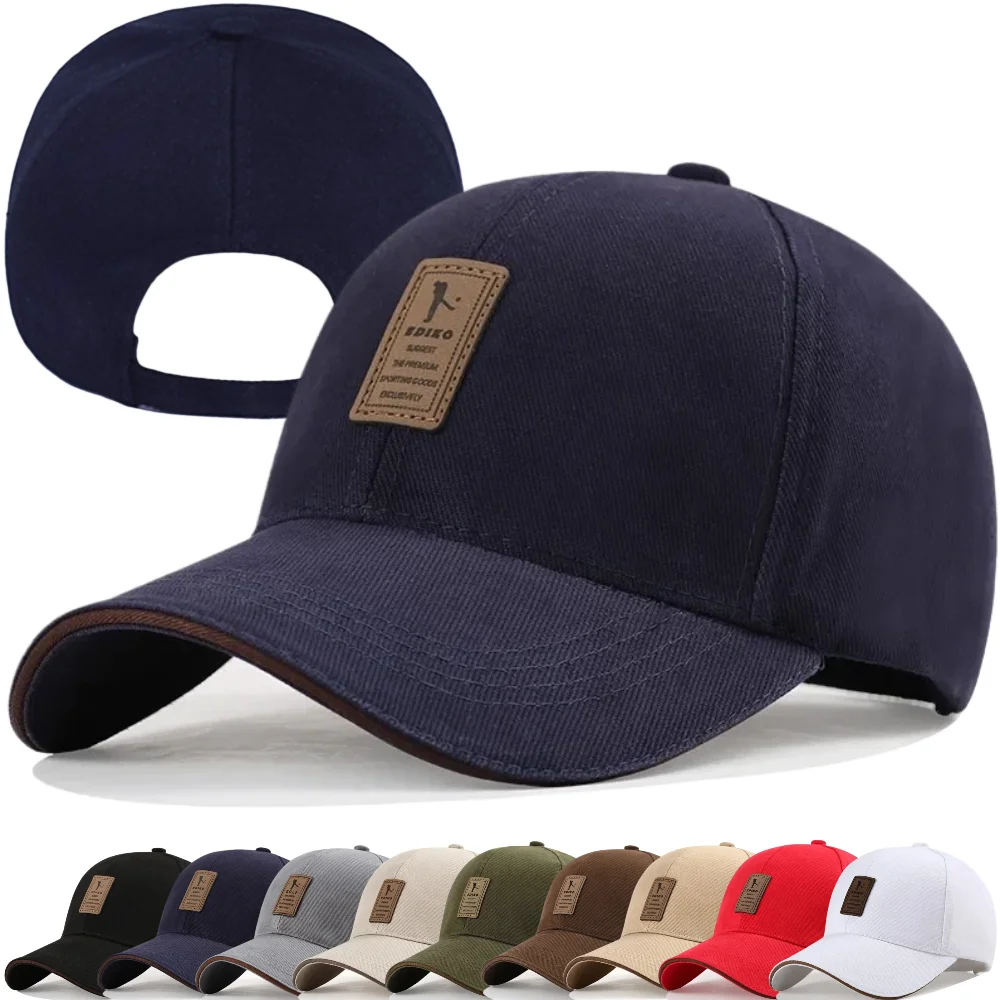 Unisex Vier Jahreszeiten Klassische Baseball Kappe Einfarbig Baseball Caps Für Männer Frauen Golf Sport Angeln Outdoor Hüte Kappe – Detail 2