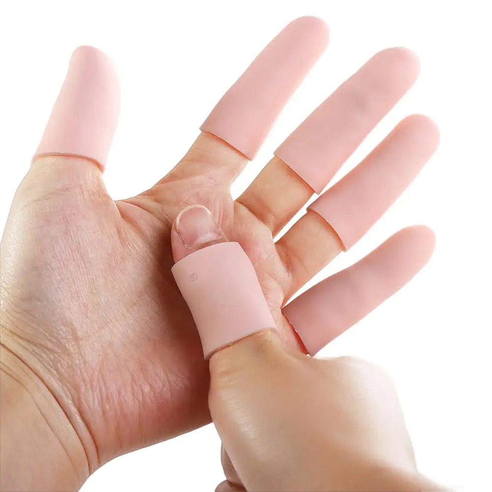 Silicone Callus Remover For Protect Cracked Skin Finger Protector Silicone Toe Separator Finger Separator Bunion Corrector