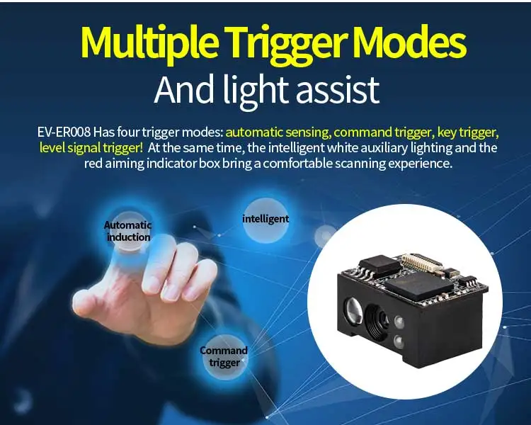 de código de barras módulo usb ttl