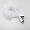 304 Hand Protable Toilet Bidet Sprayer Gun Bathroom Bidet 1.5m Stretchable Hose Stainless Steel Sprayer Set Bathroom Accessories 6