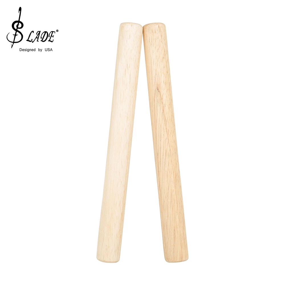 Wooden Rhythm Sticks Percussion Sticks Orff Percussion Solid Durable Lightweight Orff Instruments Rhythm Accessories