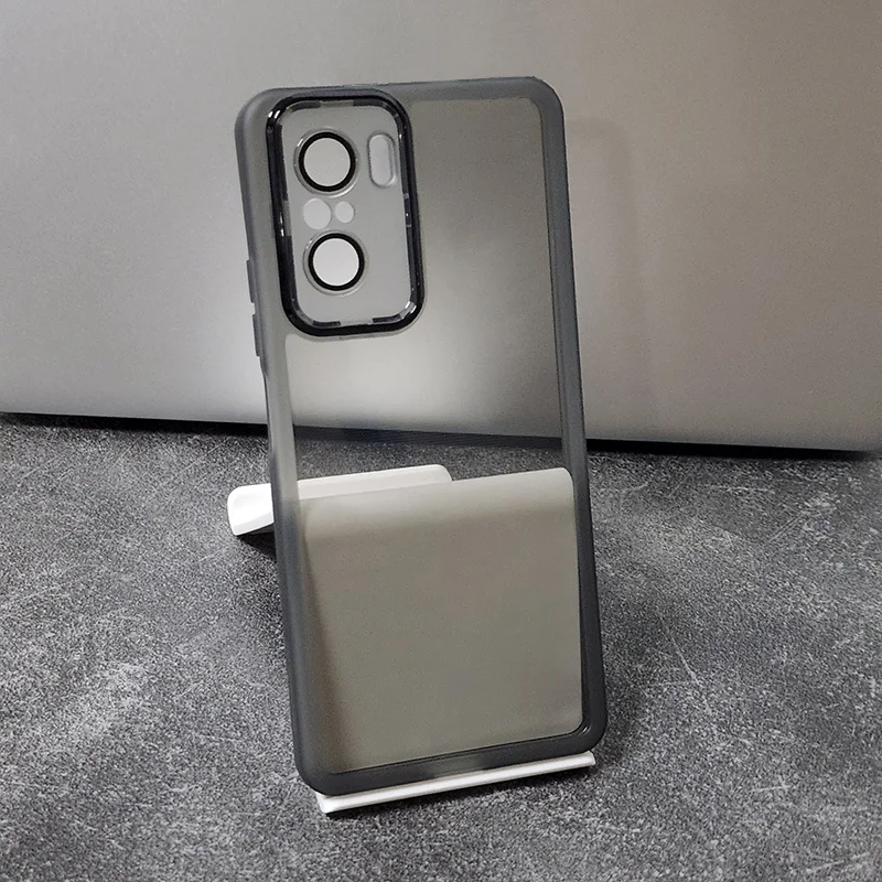 Per Xiaomi Poco F3 Custodia Poco F3 Custodia Per Telefono Custodia Protettiva Per Fotocamera In Silicone Antiurto Trasparente Poco F3 Cover