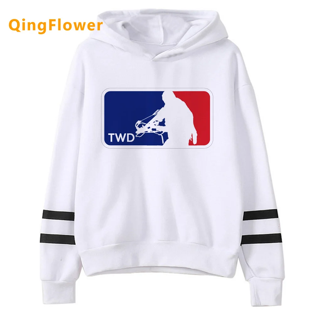 

the Walking Dead hoodies women y2k aesthetic Kawaii anime 90s clothes women harajuku Pullover