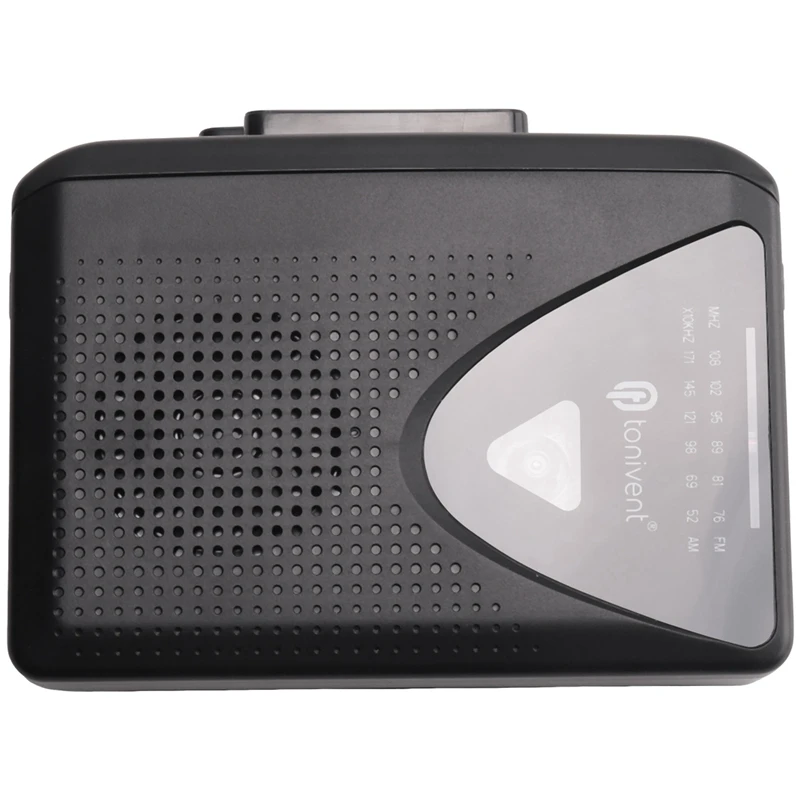 Portable Cassette Tape Player Walkman Built-In Speaker AM/FM Radio With 3.5Mm Eeadphone Jack Stereo Tape Music Player Durable