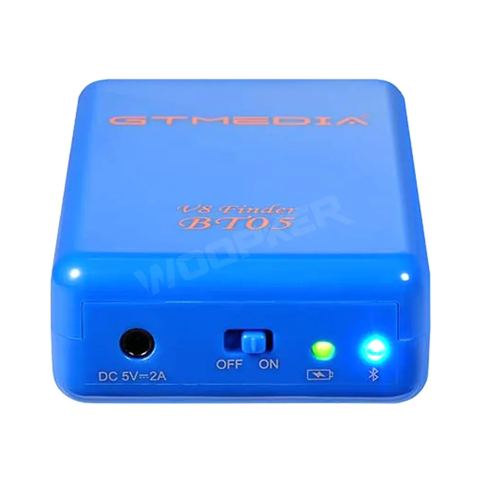 Satellite Finder V8 Sat Finder BT05 DVB S2 for I0S/Android System 1080P with Bluetooth Built-in Battery TV Tuner