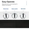 ZENY Portable Clothes Washing Machine Mini Twin Tub Washing Machine 13lbs Capacity with Spin Dryer,Compact Washer 6
