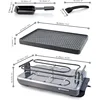 Swissmar KF-77040 Classic 8-Person Raclette with Reversible Cast Iron Grill Plate/Crepe Top, Black 6