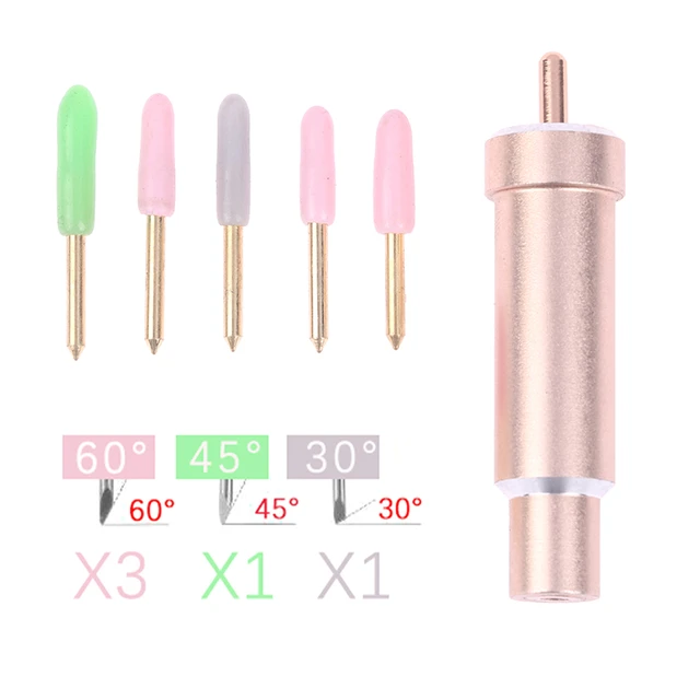 30/45/60Degree Plotter Blades For Cricut Explore 3/Air 2/Air/One/ Cricut  Maker 3/Maker Sturdy Housing And Blade Cricut Cutting