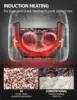 Rice Cooker Induction Heating, with Low Carb Rice Cooker Steamer 5.5 Cups Uncooked -8 Cooking Fun 2