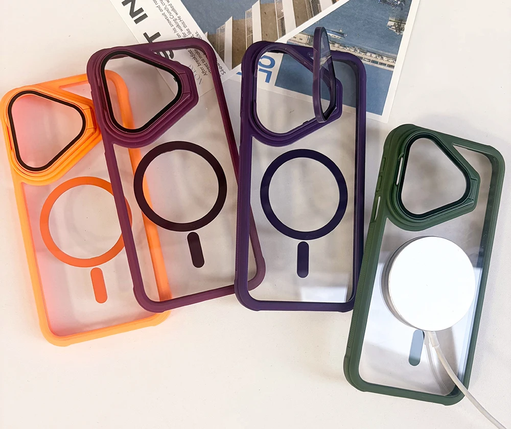 Transparent Magnetic Case with MagSafe