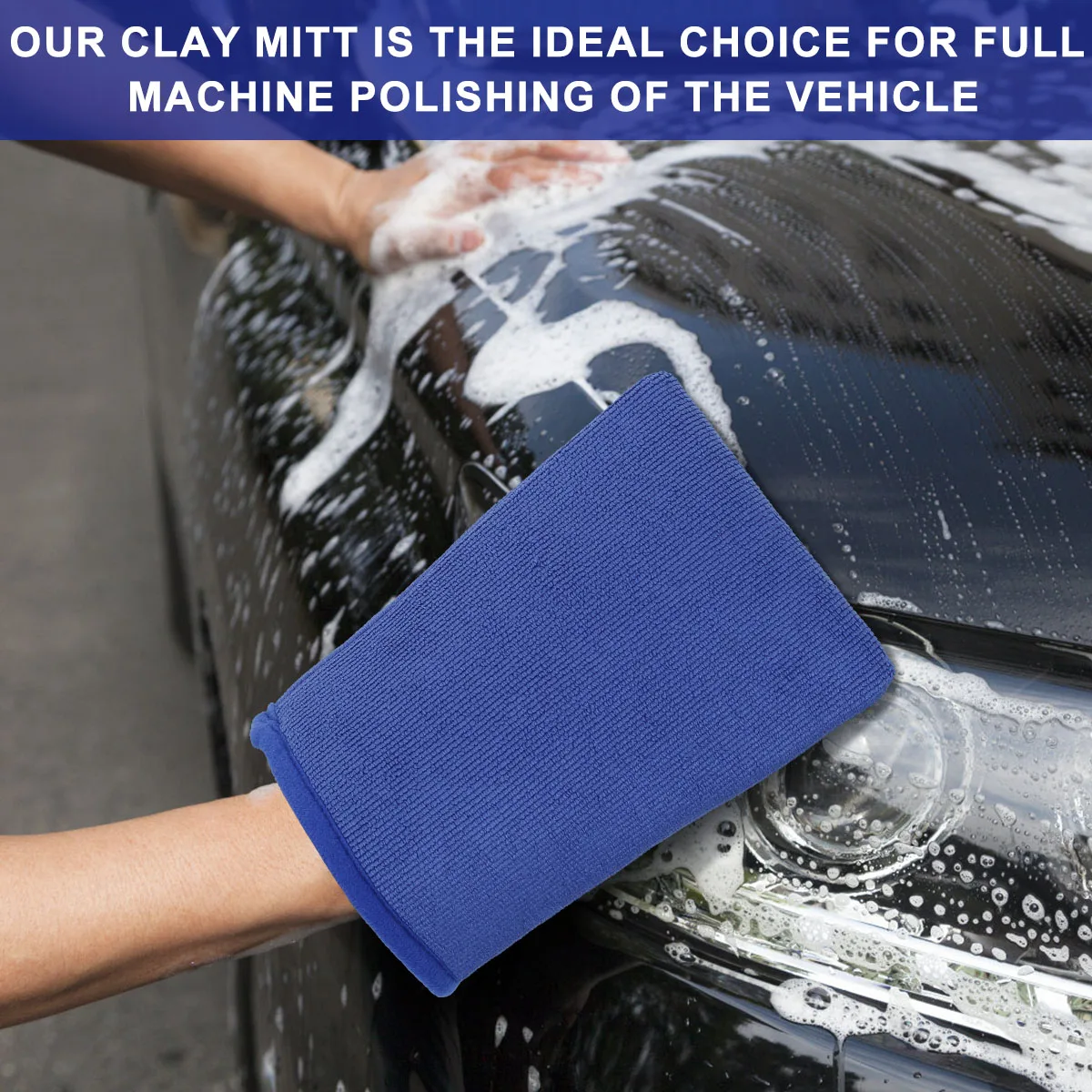 Magic Clay Bar Washing Gloves Car Cleaning Tools Auto Care Towel Car Detailing Magic Clean Cloth Marflo Polish Clay Polishing car cleaning gloves
