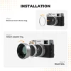 Freewell New Style 2-in-1 Macro Wide Angle Camera Lens for Fuji X100VI and X100V Fujifilm Cameras Photography Accessories 6