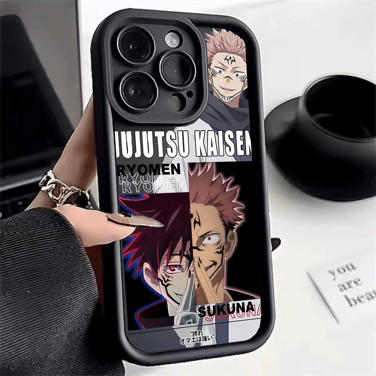 Jujutsu Kaisen Themed Matte Phone Case