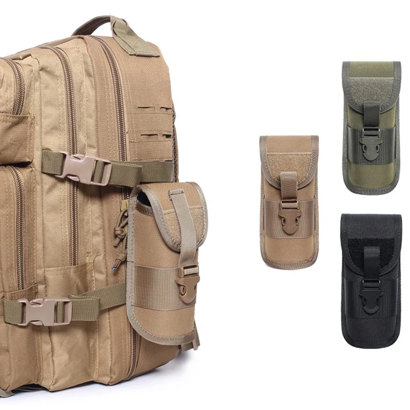 

1 Pc Tactical Glasses Pouch Sunglasses Organizer Eyeglasses Case Bag EDC Waist Pack Utility Military Hunting Accessories