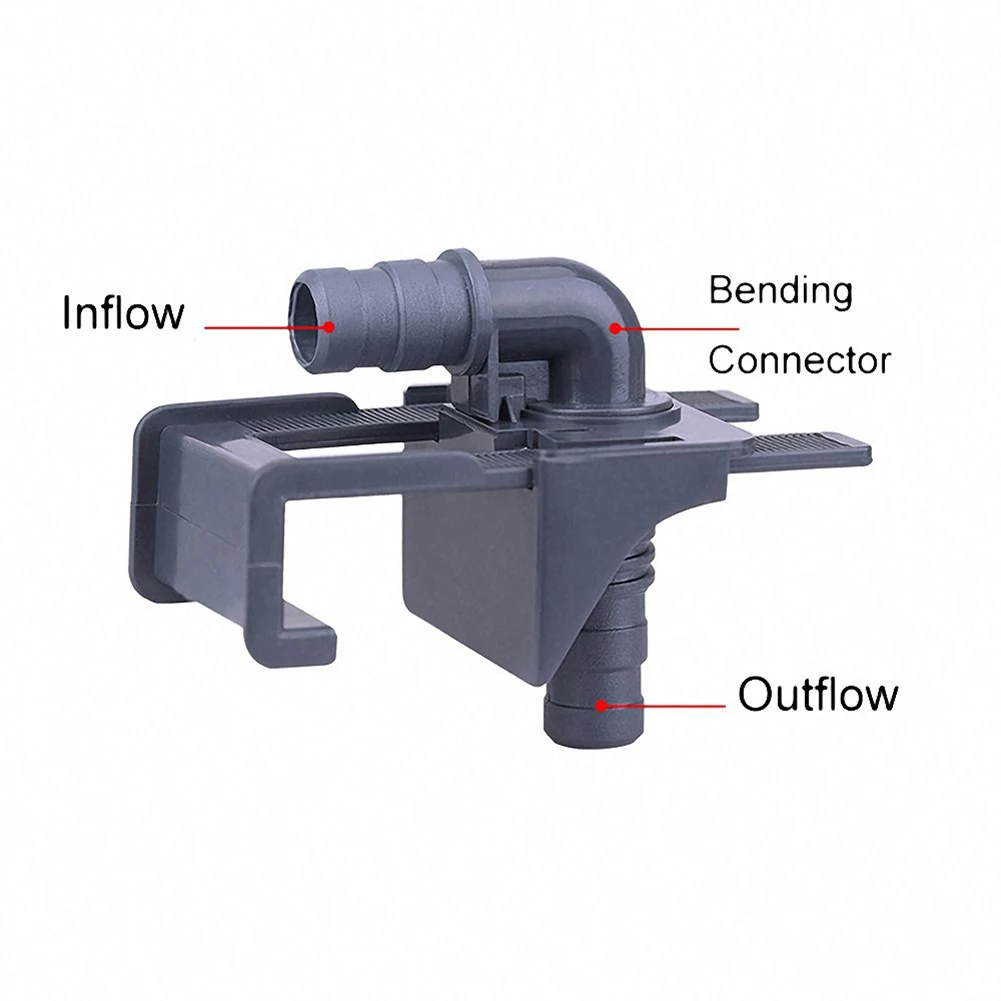 Aquarium Water Pipe Connector Fishbowl Inflow Outflow Stretchable Water Pipe Fixing Clip Mount Holder Aquarium Accessories fish aquarium