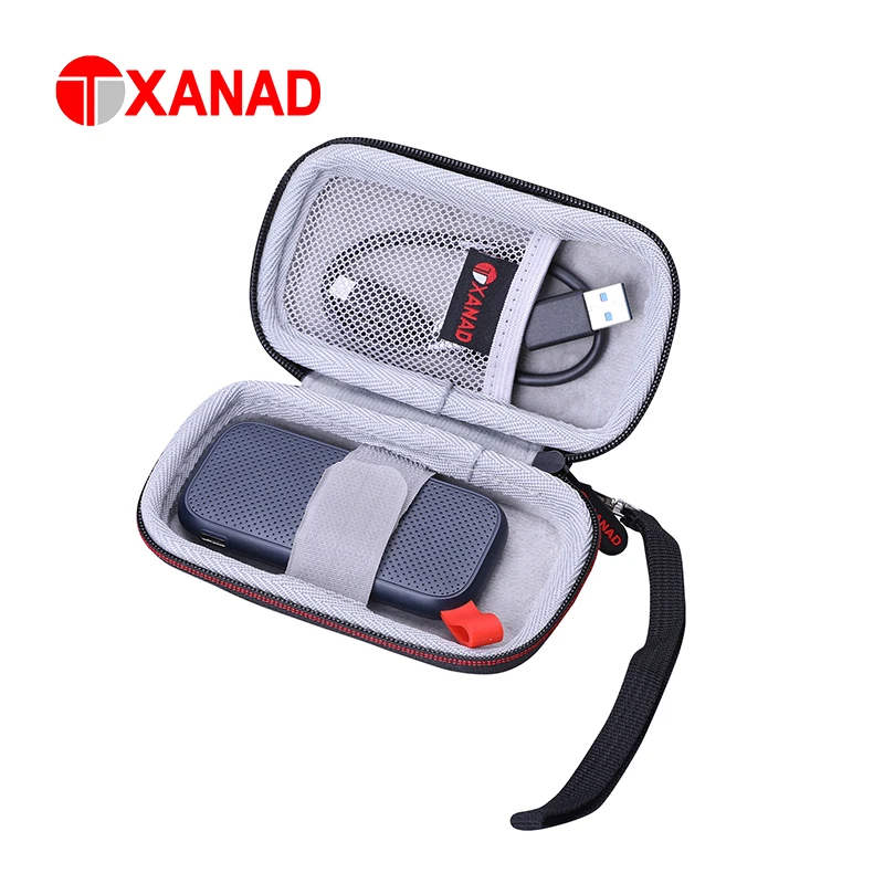 Xanad-hard Case para Sandisk Ssd Viagem Bolsa de Armazenamento Protetora Único Estojo