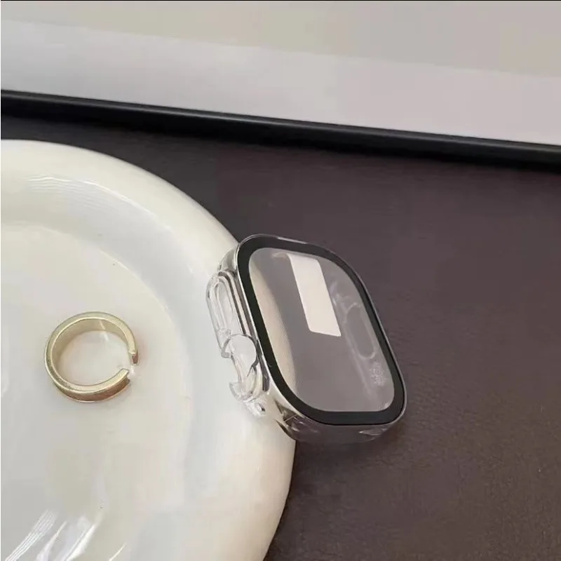 Sleek Protective Case with Tempered Glass