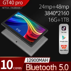 5G 2024 Global Version Tablet 14 Inch 16GB Ram 1TB Rom 12900mAh Android 14.0 Wifi Dual SIM Card Network Full screen