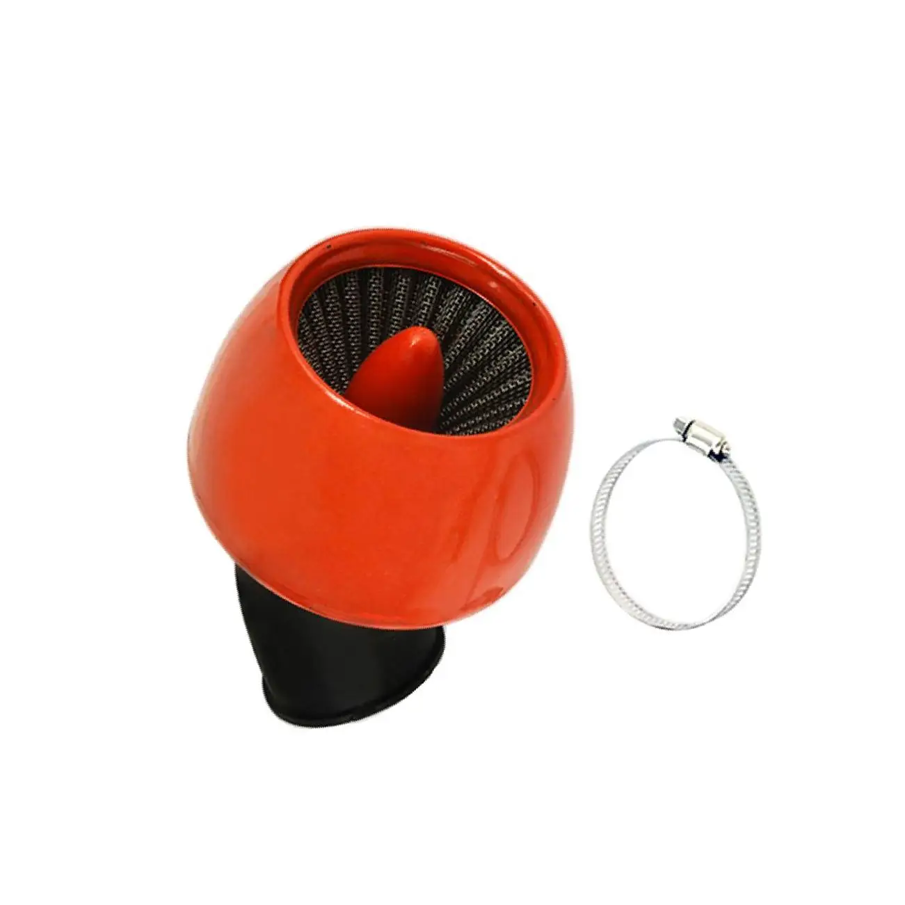 

24-48mm Air Cleaner Intake Filter for Bobber Chopper Cruiser Black